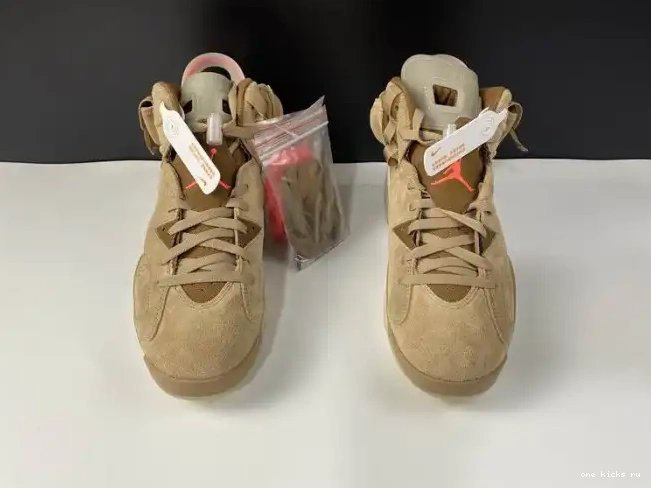 Rep Onekick DH0690-200 6 Khaki Jordan Air Retro British Travis Scott 0429